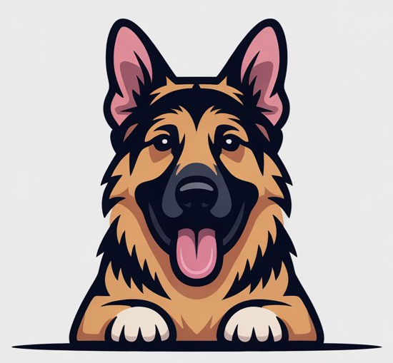 CandyWolf mascot